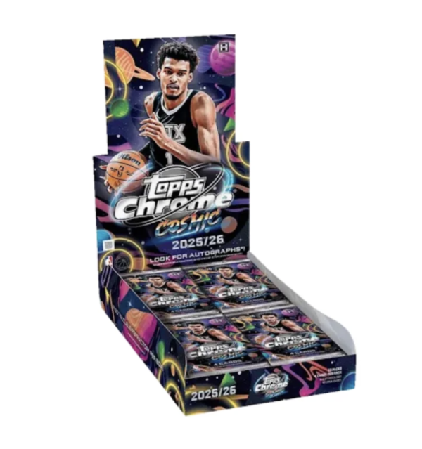 2025/26 Topps Cosmic Chrome Basketball Hobby 8 Box Case