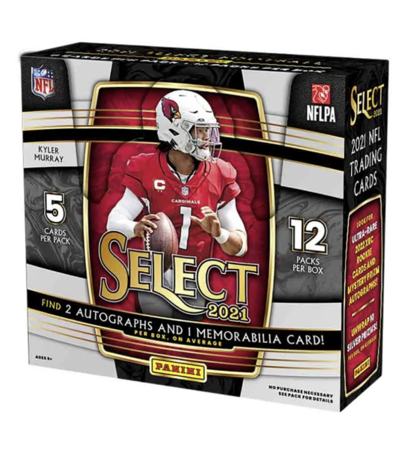2021 Panini Select Football Hobby 12 Box Case